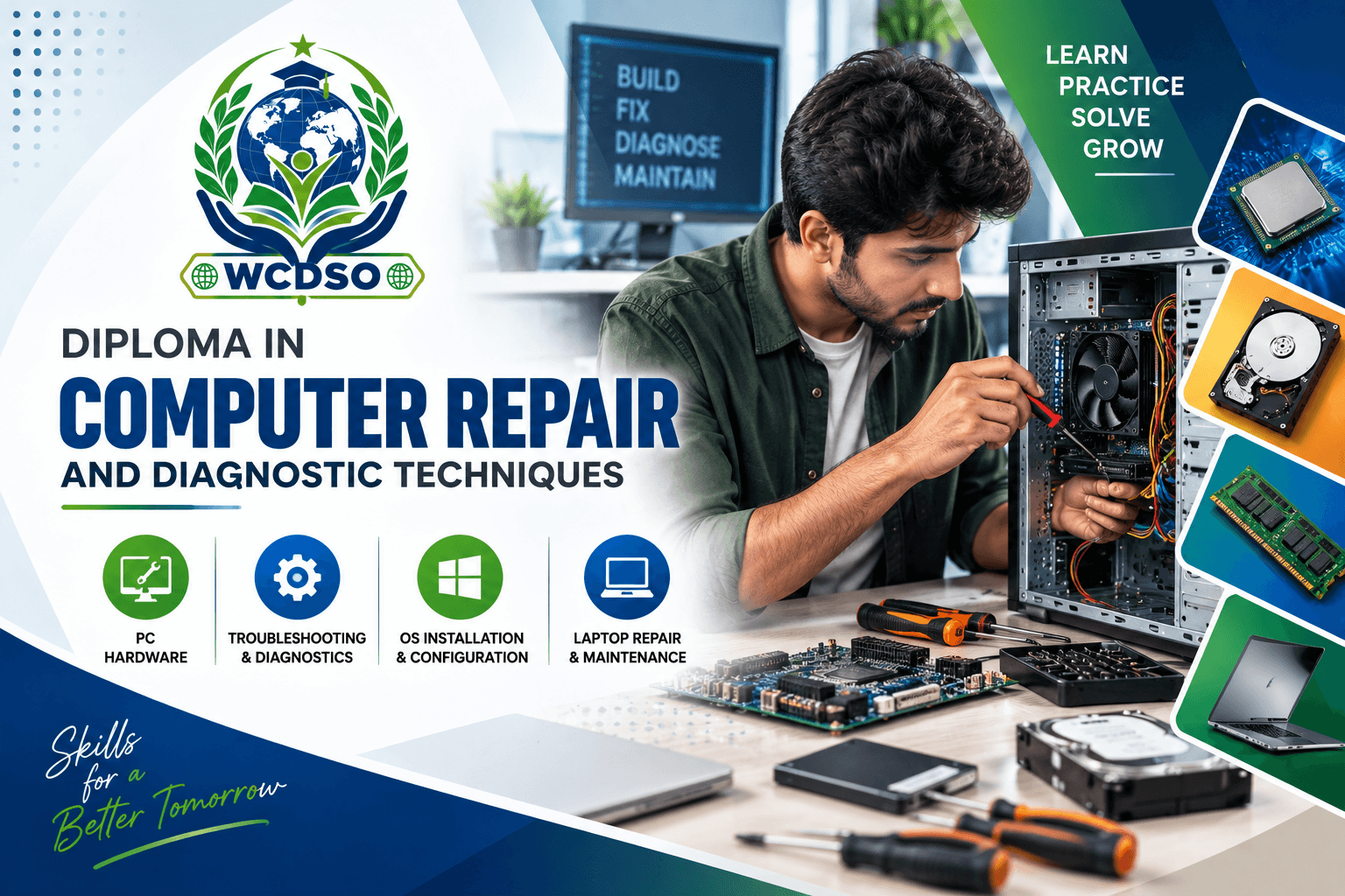 Diploma in Computer Repair and Diagnostic Techniques